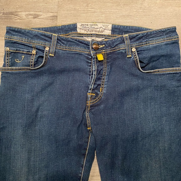 Jacob Cohen Handmade Type 620.C Jeans Men’s Size 38 Made in Italy - Picture 3 of 8